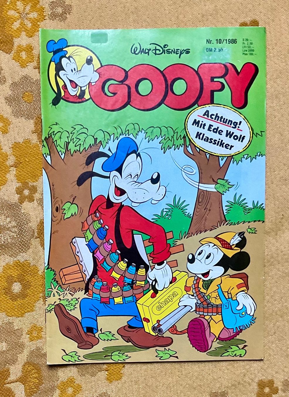 BD: Goofy Heft Nr 10 von 1986 – D'occasion à Endingen par nathan05