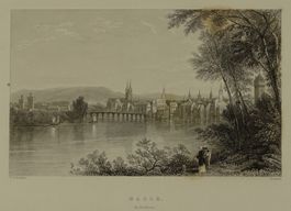 BASEL, STAHLSTICH NACH BARTLETT 1836