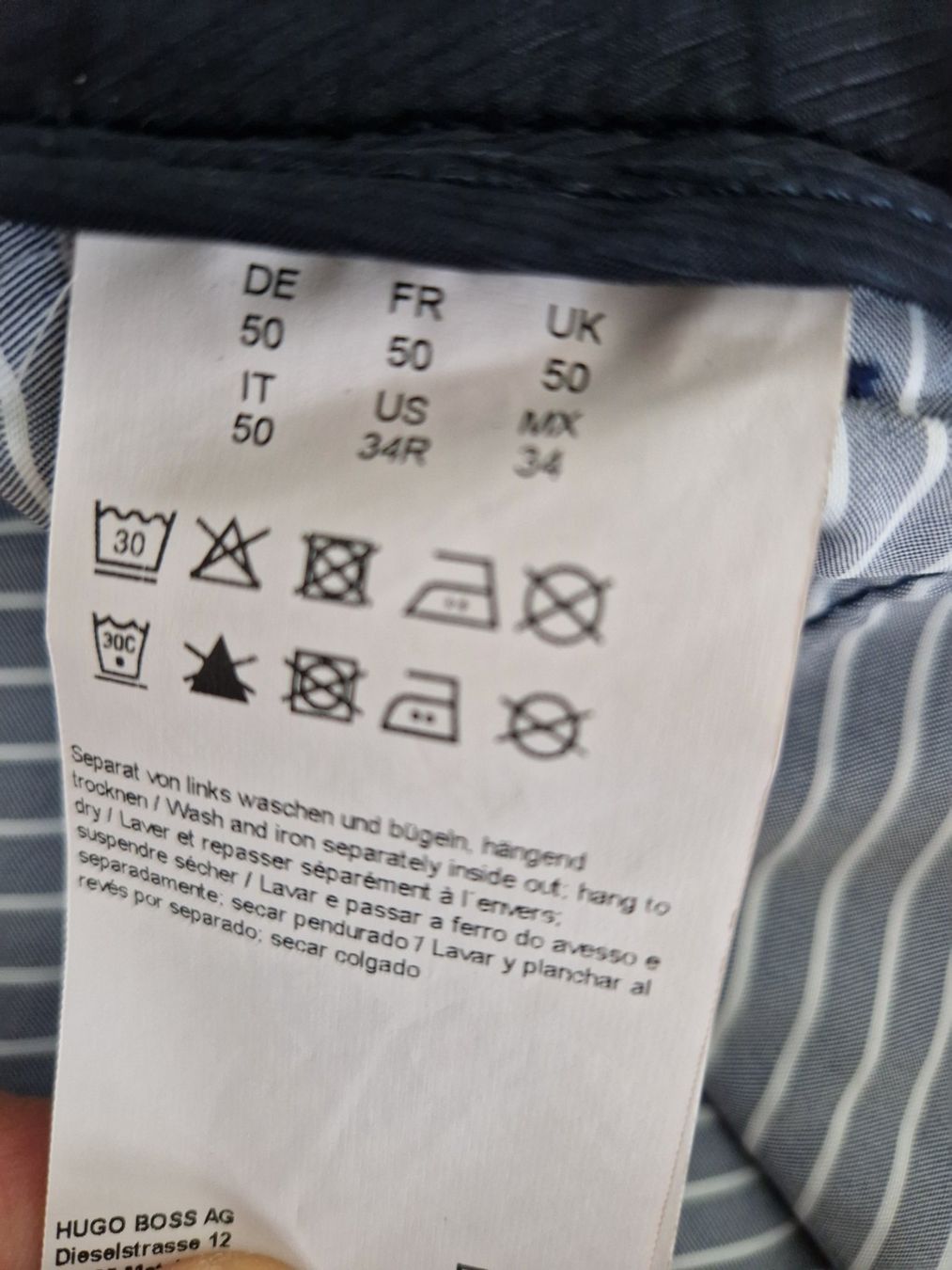 Hugo Boss Hosen: Hugo Boss Gr. 50 – Gebraucht aus Davos-Dorf von Bpelikan 3