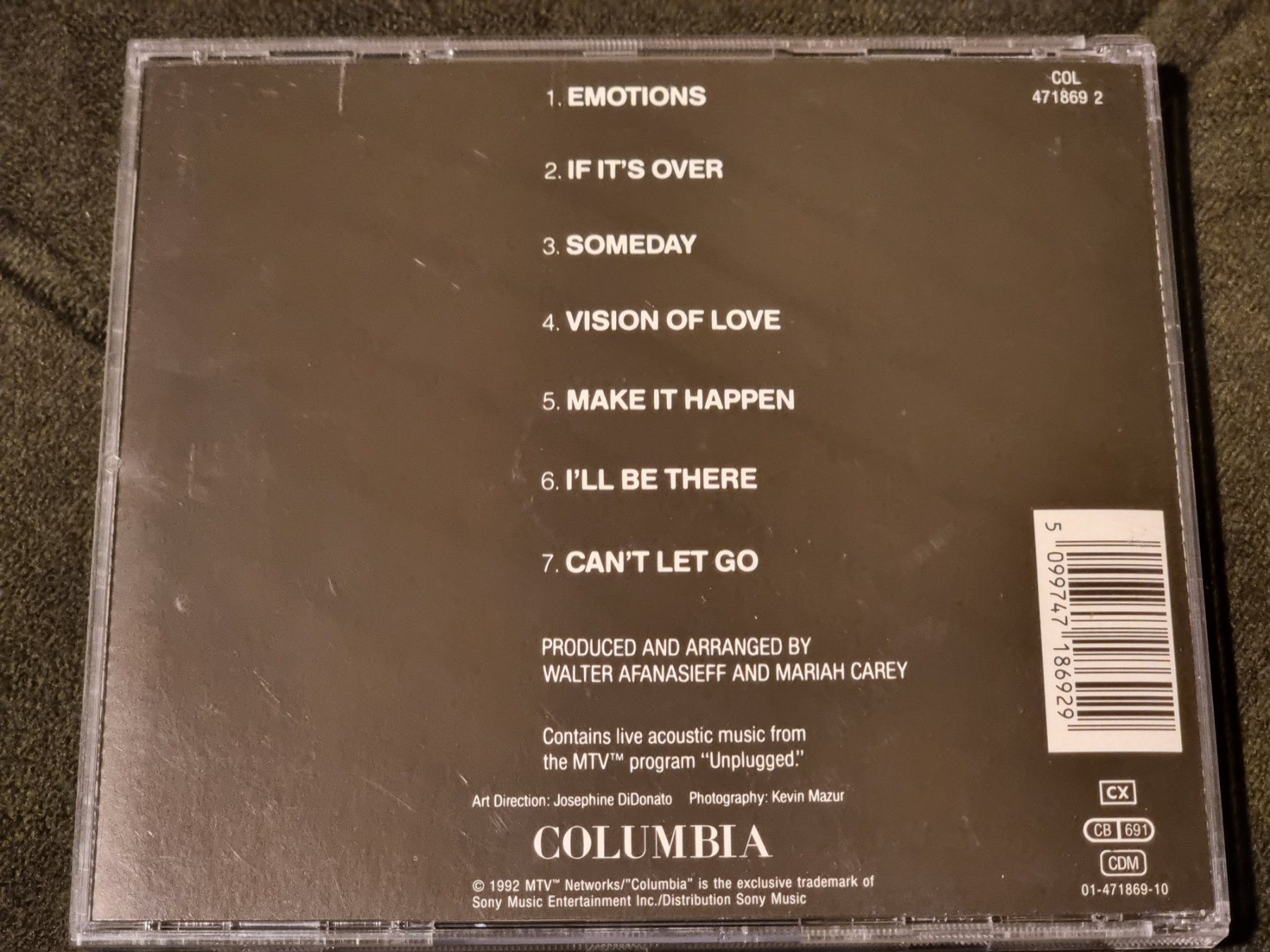 CD: Mariah Carey : MTV Unplugged - CD – Usato da Villigen venduto da Tschachtlan 1