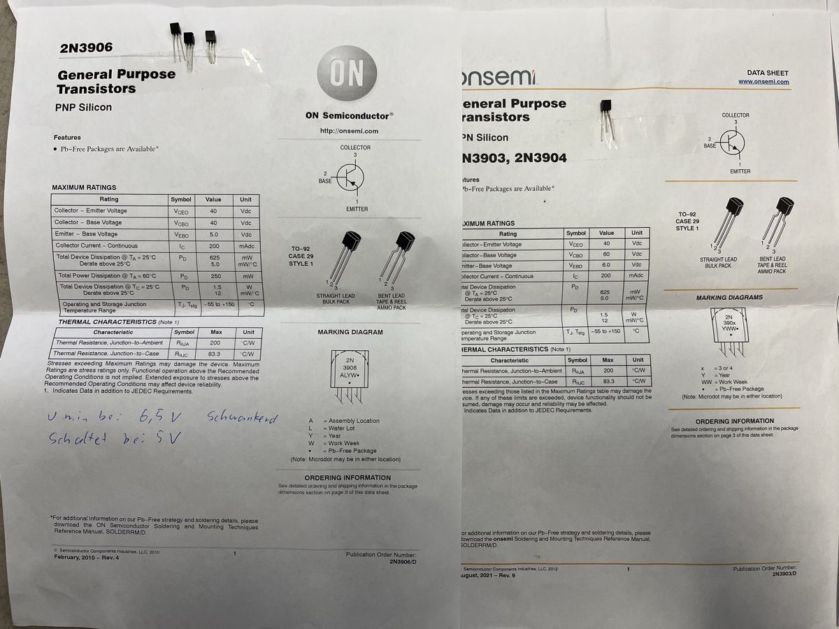 Elektronikbauteile: NPN PNP Transistoren Sortiment: 2N3906, S9013, SS8550 – Gebraucht aus Niederwil AG von VST92 5