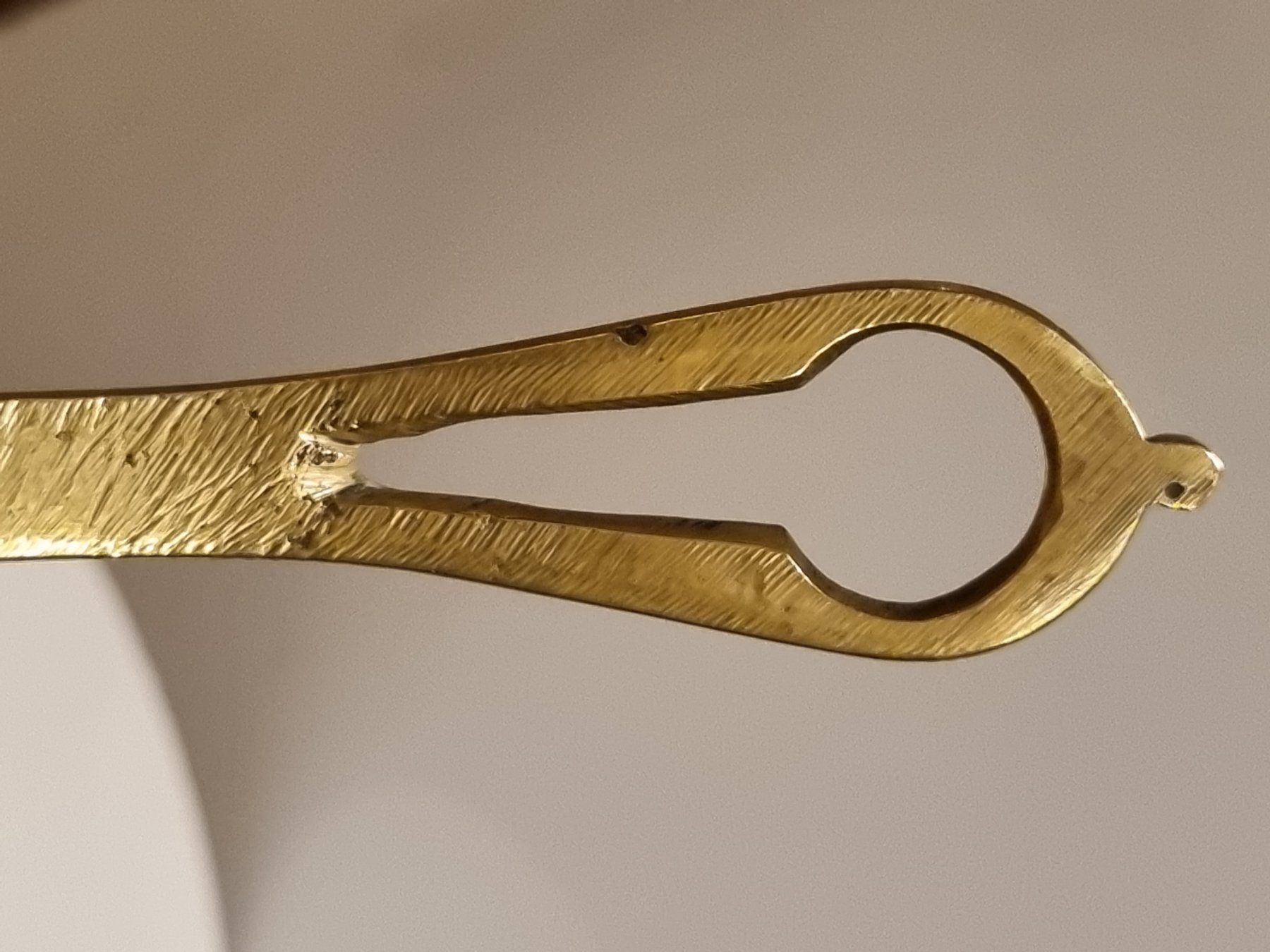 Portacandele: Vintage Messing Kammerleuchter mit Griff – Usato da Scharnachtal venduto da devin03 3
