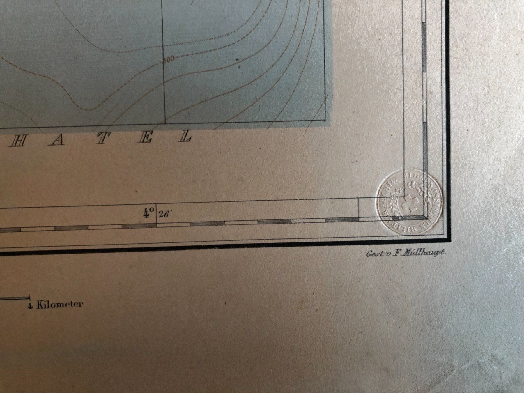 Cartine & Atlanti: Siegfriedatlas Bl. 285: Concise 1887 – Usato da Zürich venduto da allp 5