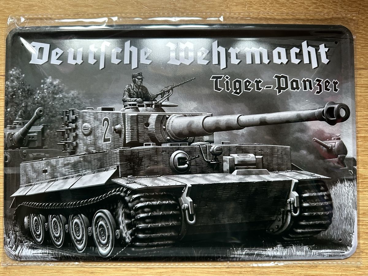 Schilder: Deutsche wehrmacht tiger panzer – Neu (gemäss Beschreibung) aus Reinach AG von rares75