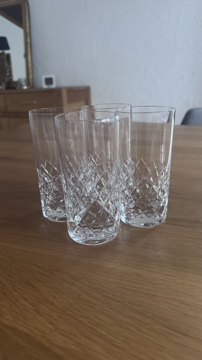 Bicchieri: 4 Kristall Gläser – Usato da Flawil venduto da mimi_96