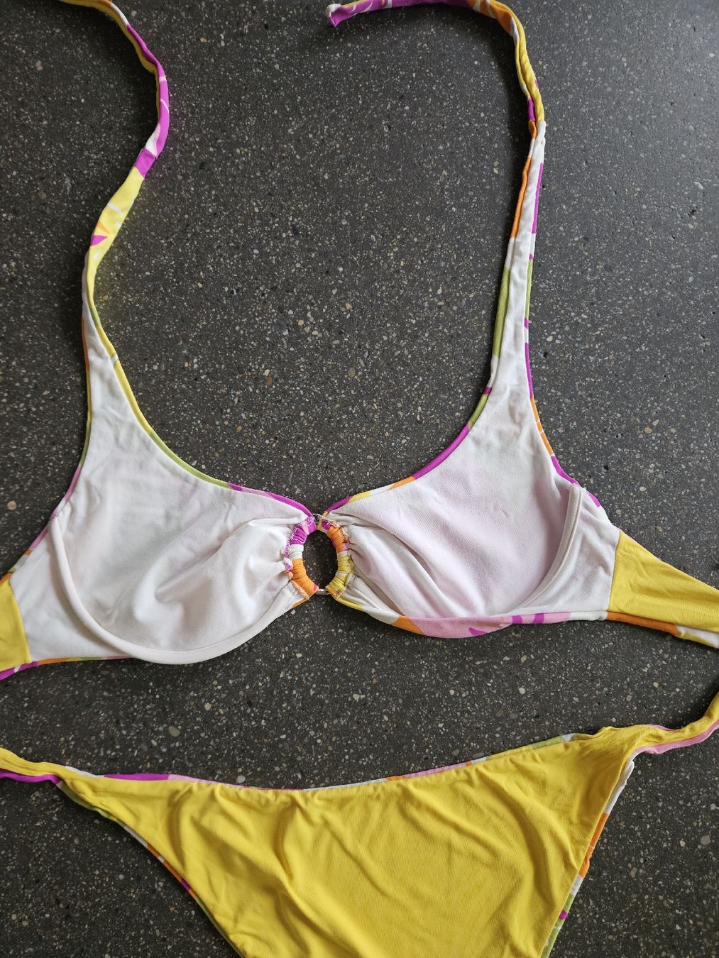 Badekleider & Bikinis: Damen Bikini bunt mit Blumenmuster  – Neu (gemäss Beschreibung) aus Anwil von moosmat 4