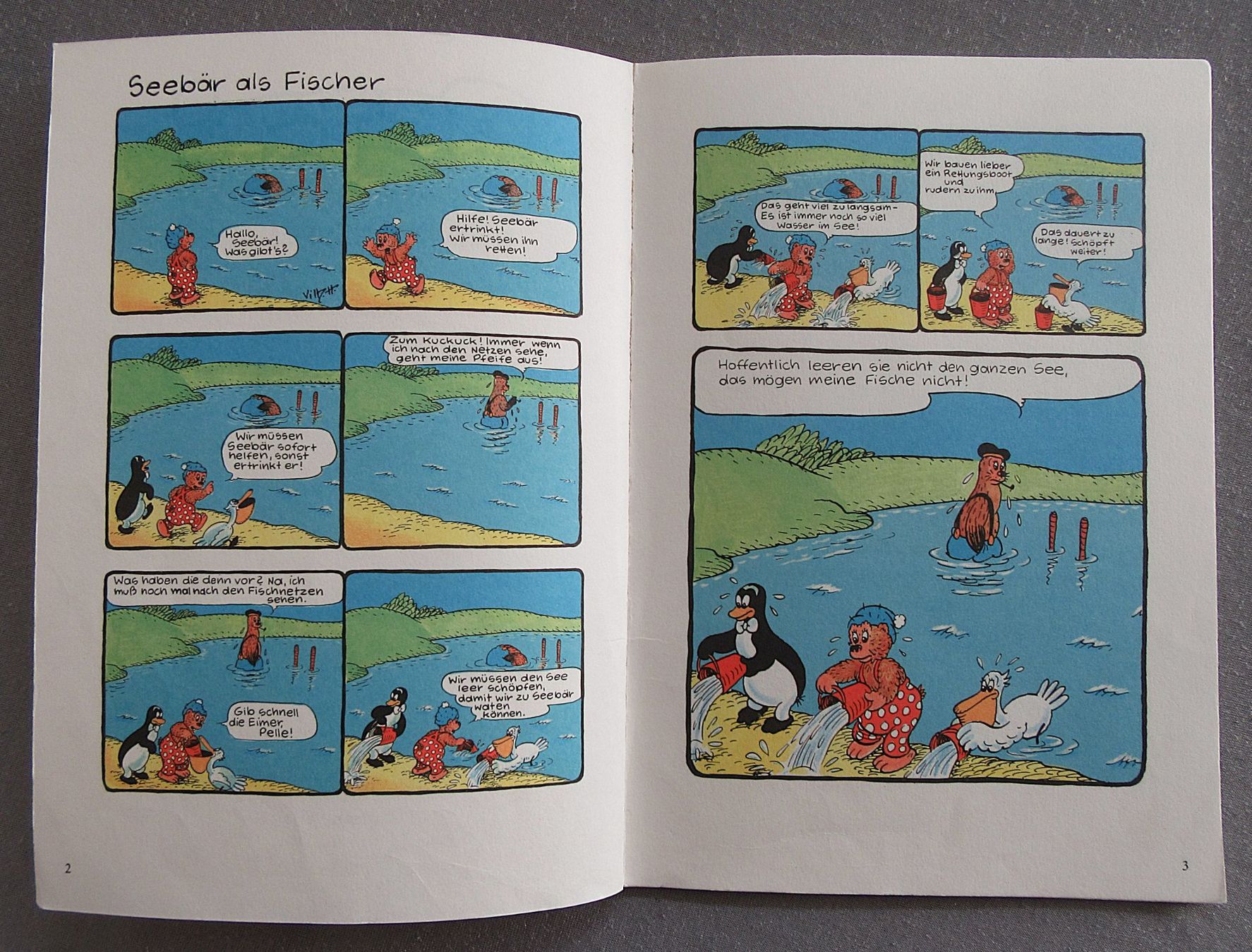 Fumetti: Petzi und die Gespenster - Eine Bildergeschichte – Usato da Auenstein venduto da Padabimbim 3