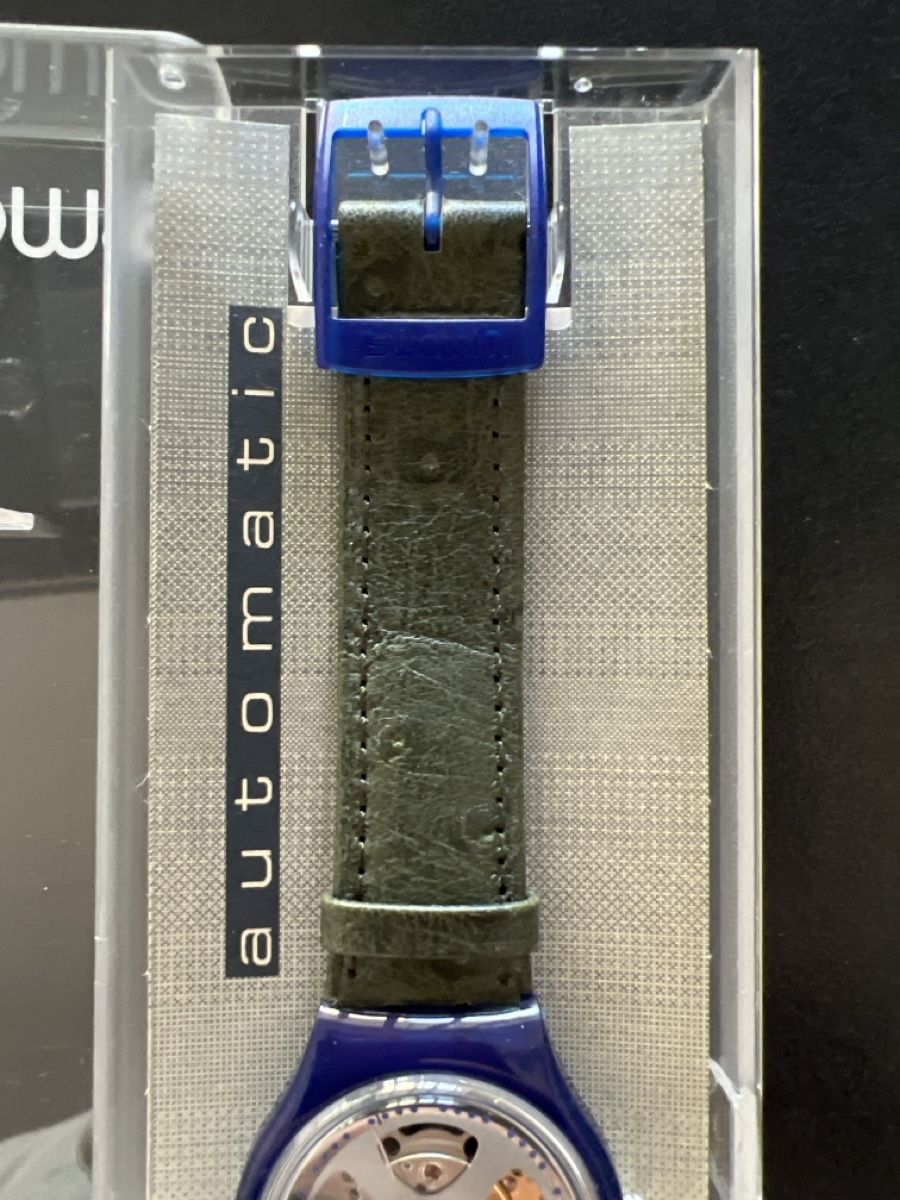 Swatch Orologi: Swatch Automatic (SAN102) Baeru – Nuovo e nell'imballaggio originale da Künten venduto da Spike17 3