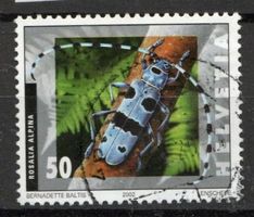 2002 - Freimarken "Insekten" - Alpenbockkäfer