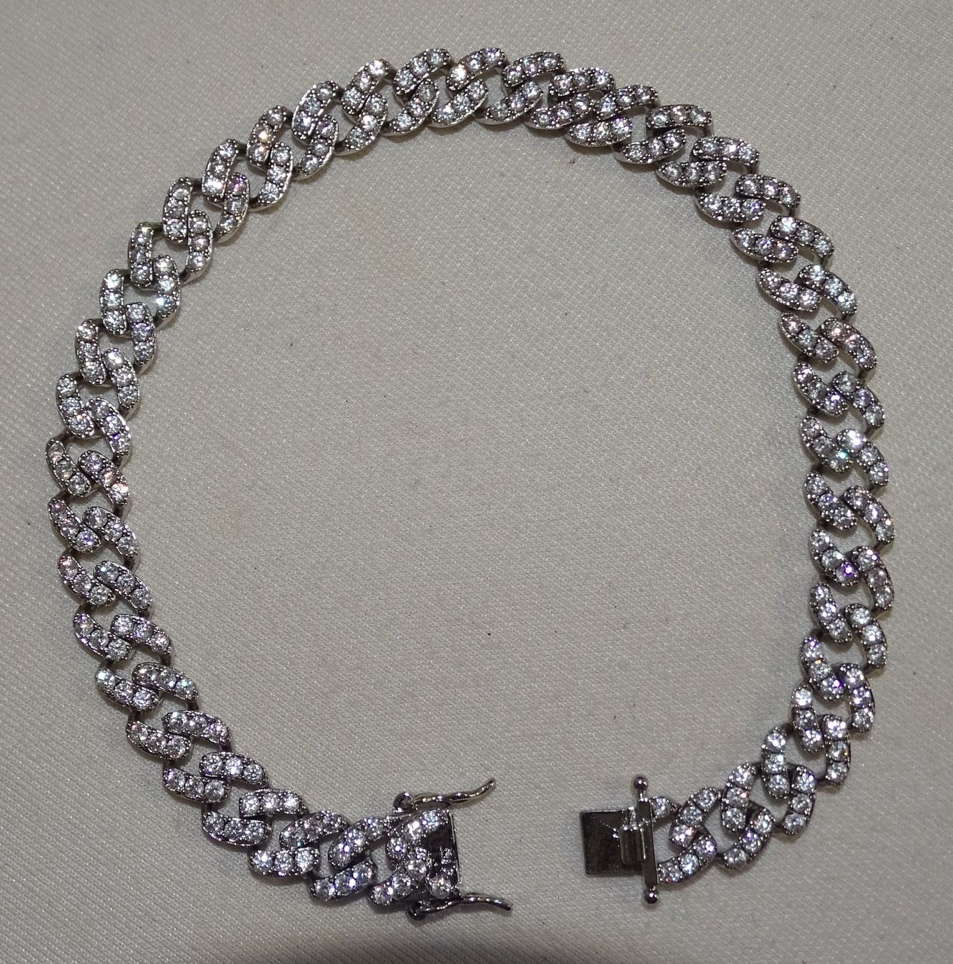 Bracciali & Braccialetti: ***TOP*** Armkette mit Punktsteinen ***TOP*** – Nuovo (secondo la descrizione) da Zofingen venduto da Felix459 2
