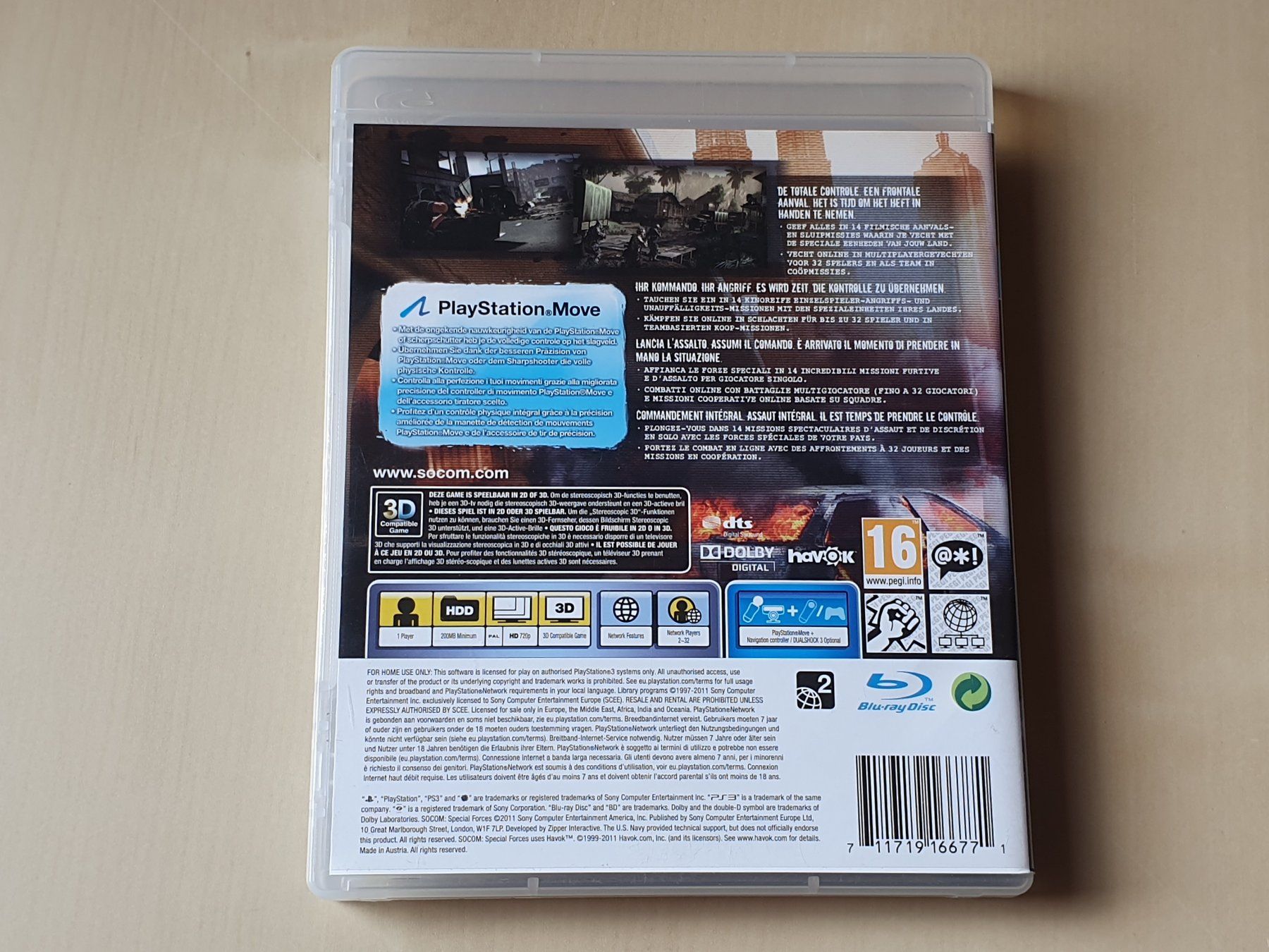 Sony Giochi: Socom Special Forces – Usato da Stansstad venduto da collectorsshop 1