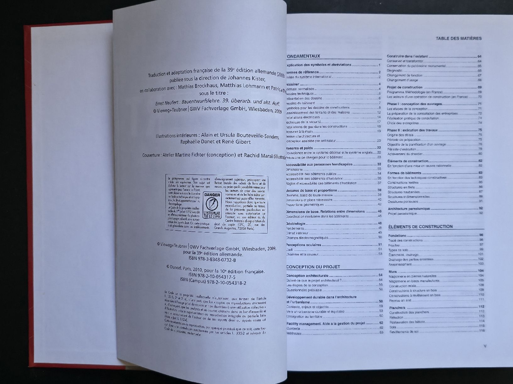 Libri: Neufert Les Éléments Des Projets De Construction 10e Édition – Nuovo (secondo la descrizione) da Montreux venduto da Edelweissgirl_64 1