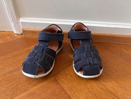 Bisgaard Sandalen Leder blau 22