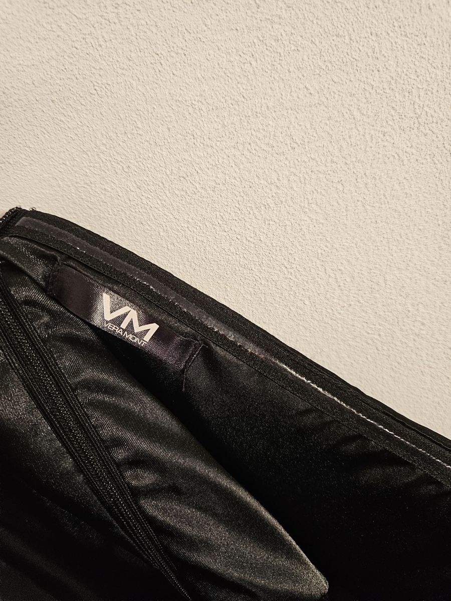 Vestiti: Vera Mont Abendkleid, Gr. 38, schwarz, Bandeaustyle – Nuovo (secondo la descrizione) da Schaffhausen venduto da Fundperle 3