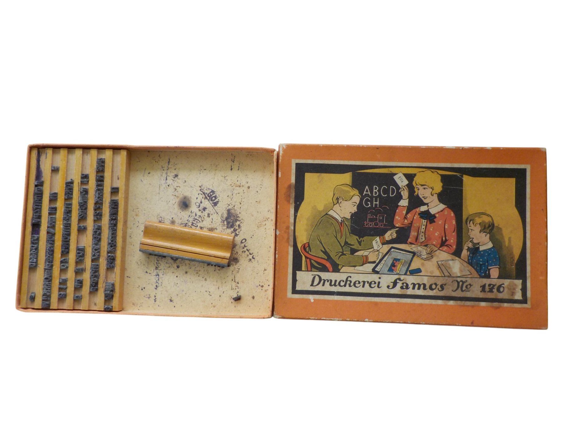 Spiele: Spiel antik - Druckerei – Gebraucht aus Mörschwil von antiksalon 1