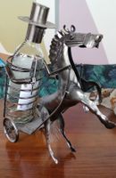 Flaschenhalter mit Ross und Reiter