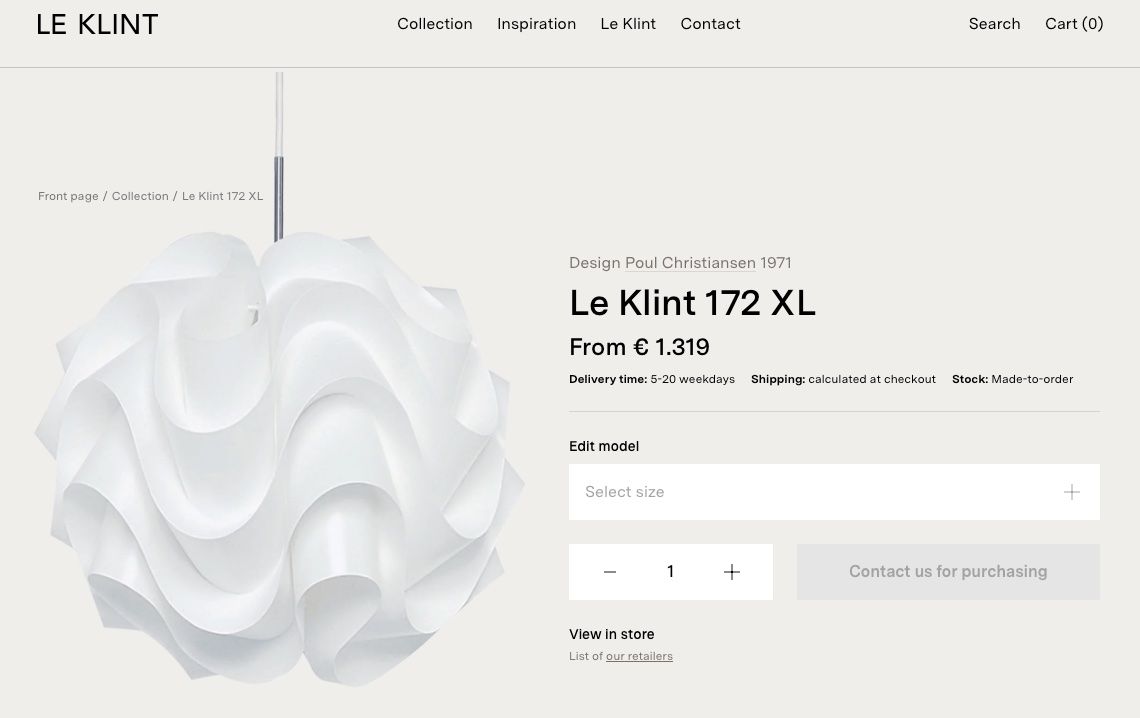 Lampade: Lampe sur pied LE KLINT 342 – Usato da Givrins venduto da Nicolux01 5