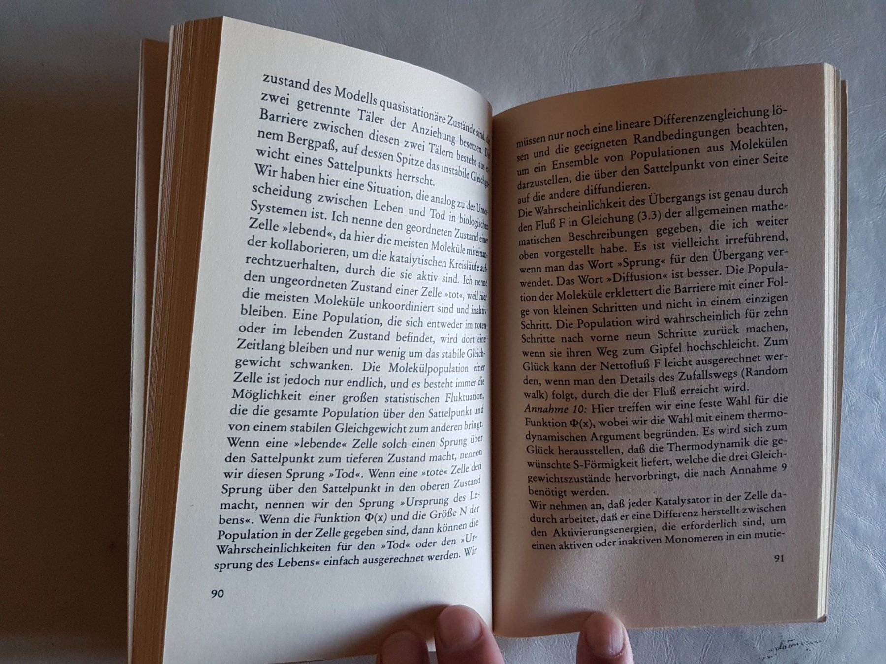 Libri: Freeman Dyson - Die zwei Ursprünge des Lebens - 1990 – Usato da Walterswil BE venduto da Lonitti 2