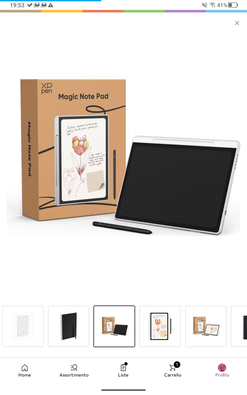 Tablet PC: Tablet XP-PEN Magic Note Pad – Usato da Affoltern am Albis venduto da BigLelo 1