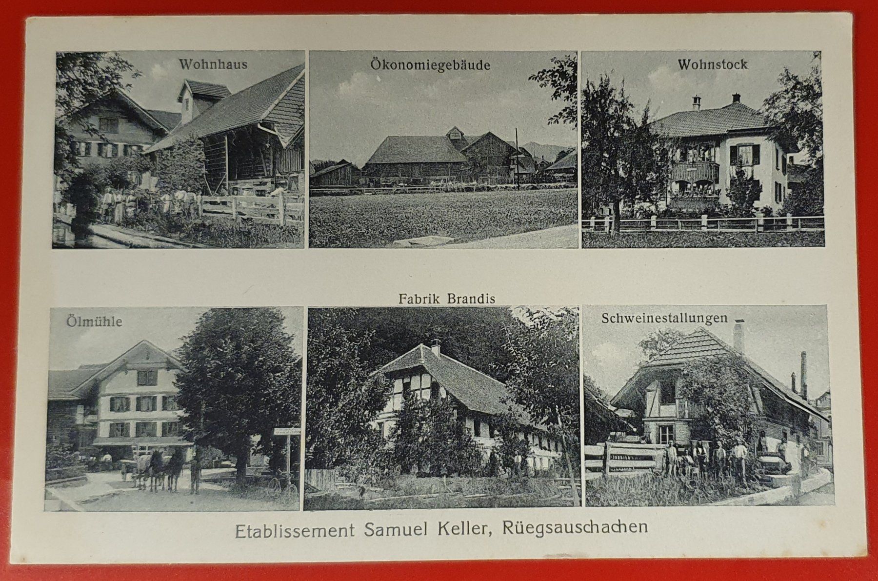 Ansichtskarten: Rüegsauschachen - 6 Ansichten – Gebraucht aus Kreuzlingen von Rschweiz1