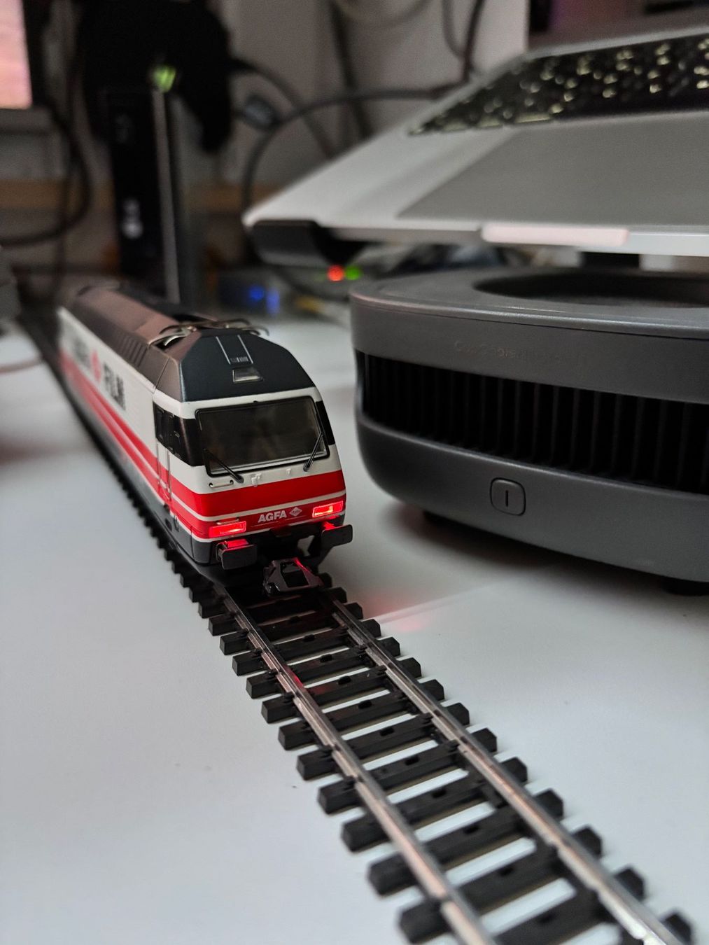 Märklin Modellini di ferrovie: Märklin 83463 Re460 Agfa – Usato da Rothenburg venduto da Vanzonk 7