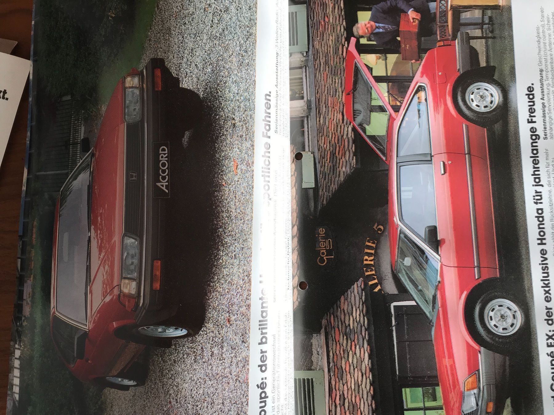 Honda Documenti: Honda Prospekt – Usato da Balterswil venduto da Jeko1967 3