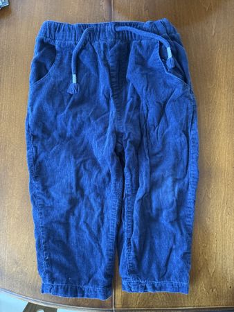 Dunkelblaue Cordhose Gr 92