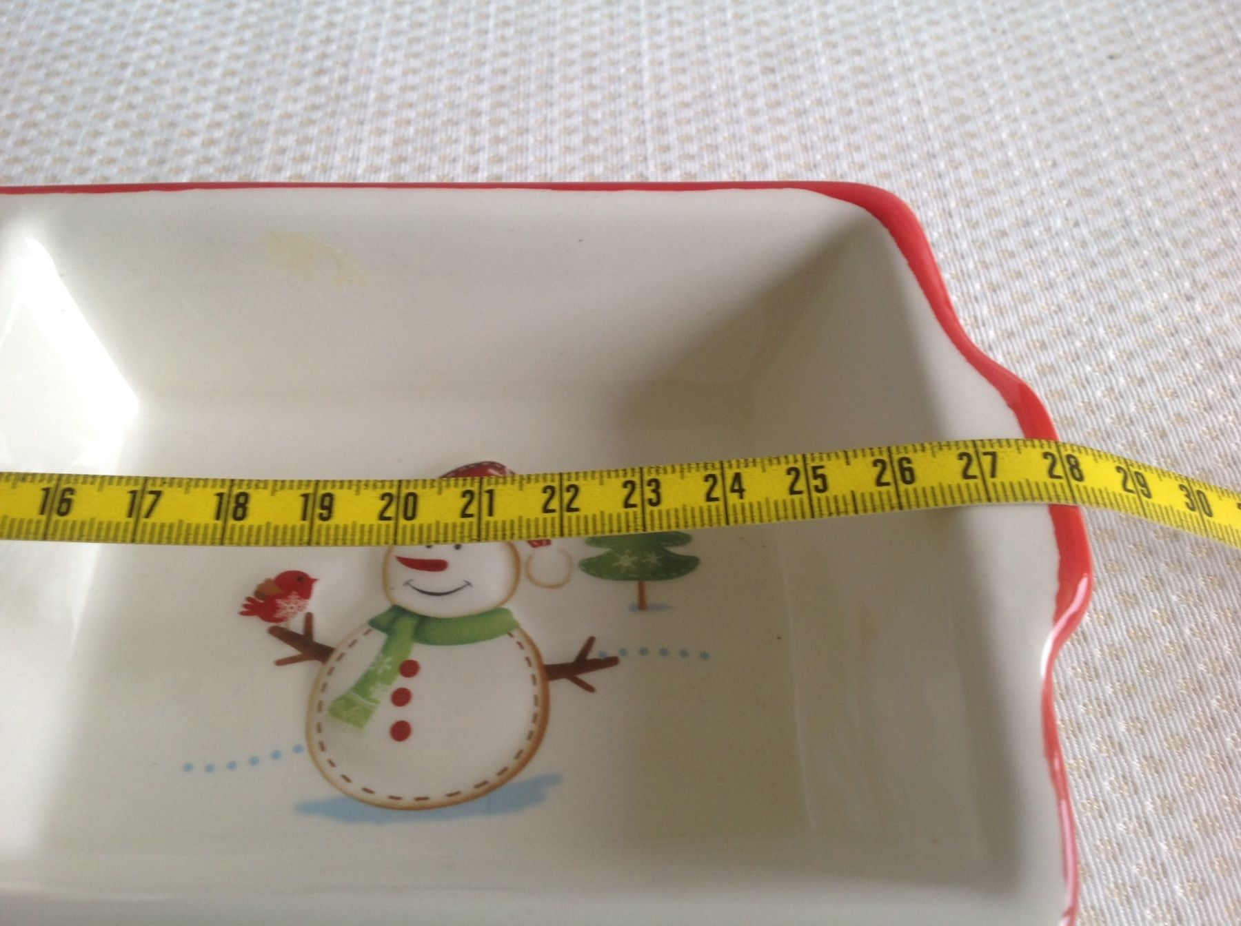 Piatti di portata: Plat à snack avec décor de Noël – Usato da Sion venduto da accroshoes 3