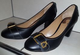 Chloé Damen Pumps schwarzes Leder Neuwertig!