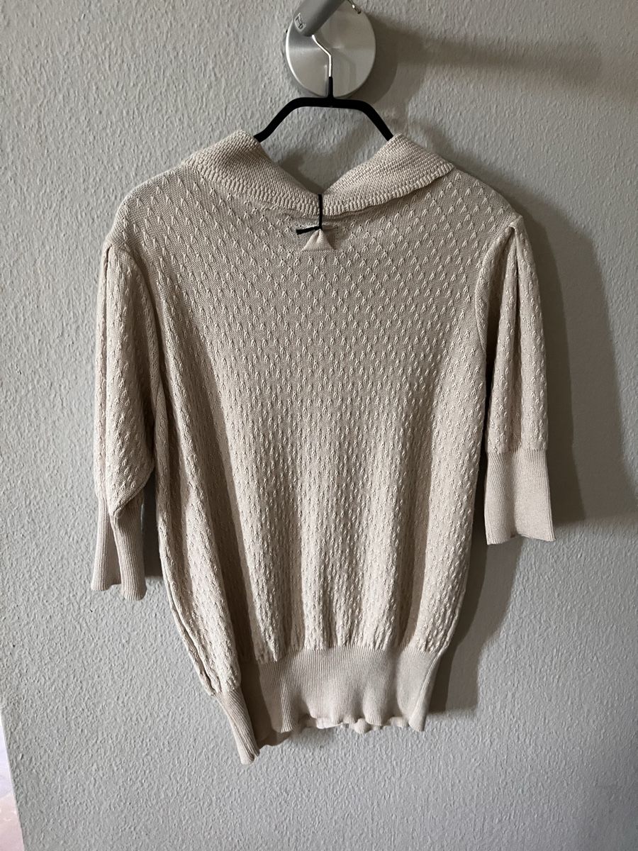 Hannes Roether Maglioni & Felpe: Strick Shirt hannes roether, Gr. M, NEU, beige – Usato da Solothurn venduto da Brini06 3