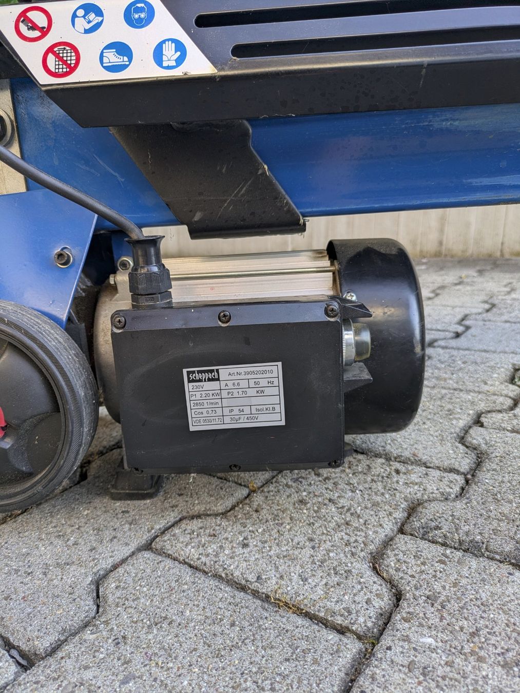 Scheppach Alle Maschinen: Holzspaltmaschine Scheppach – Gebraucht aus Mellingen von Benvoric 1