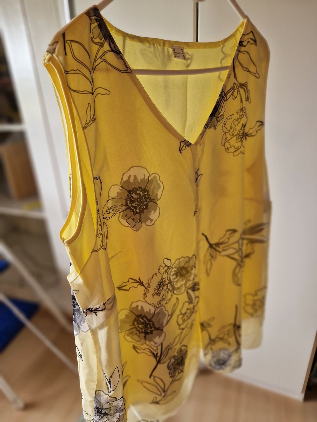 Tops: Blusen Top Long Gelb Farbig – D'occasion à Niederbipp par Trude04
