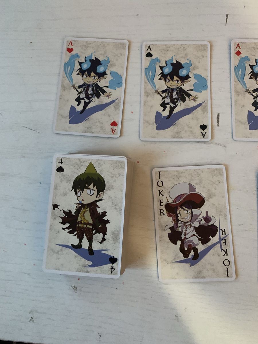 Giochi: Blue Exorcist Jasskarten – Nuovo e nell'imballaggio originale da Oberentfelden venduto da chelsea25 2