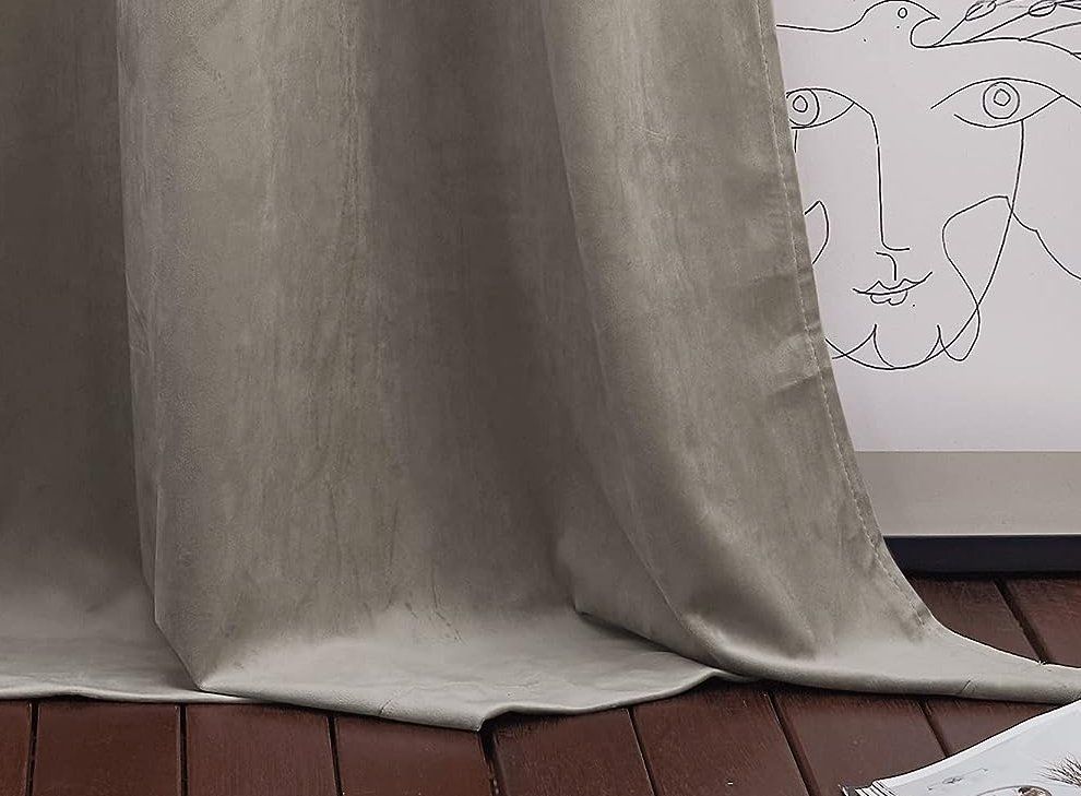 Tende: Samtvorhänge 2er-Set BxH 132x260cm – Nuovo e nell'imballaggio originale da Adlikon b.Regensdorf venduto da MK-VORHANGSERVICE 4