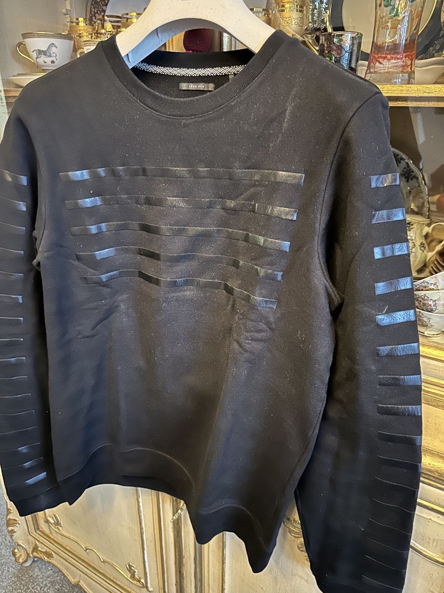 IKKS Pullover & Sweatshirts: Pull en laine IKKS avec détails en cuir Wollpullover – Gebraucht aus Mont-sur-Lausanne von jolieresale 2