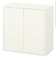 Neu IKEA EKET Schrank mit Türen, Weiss, 70x70cm