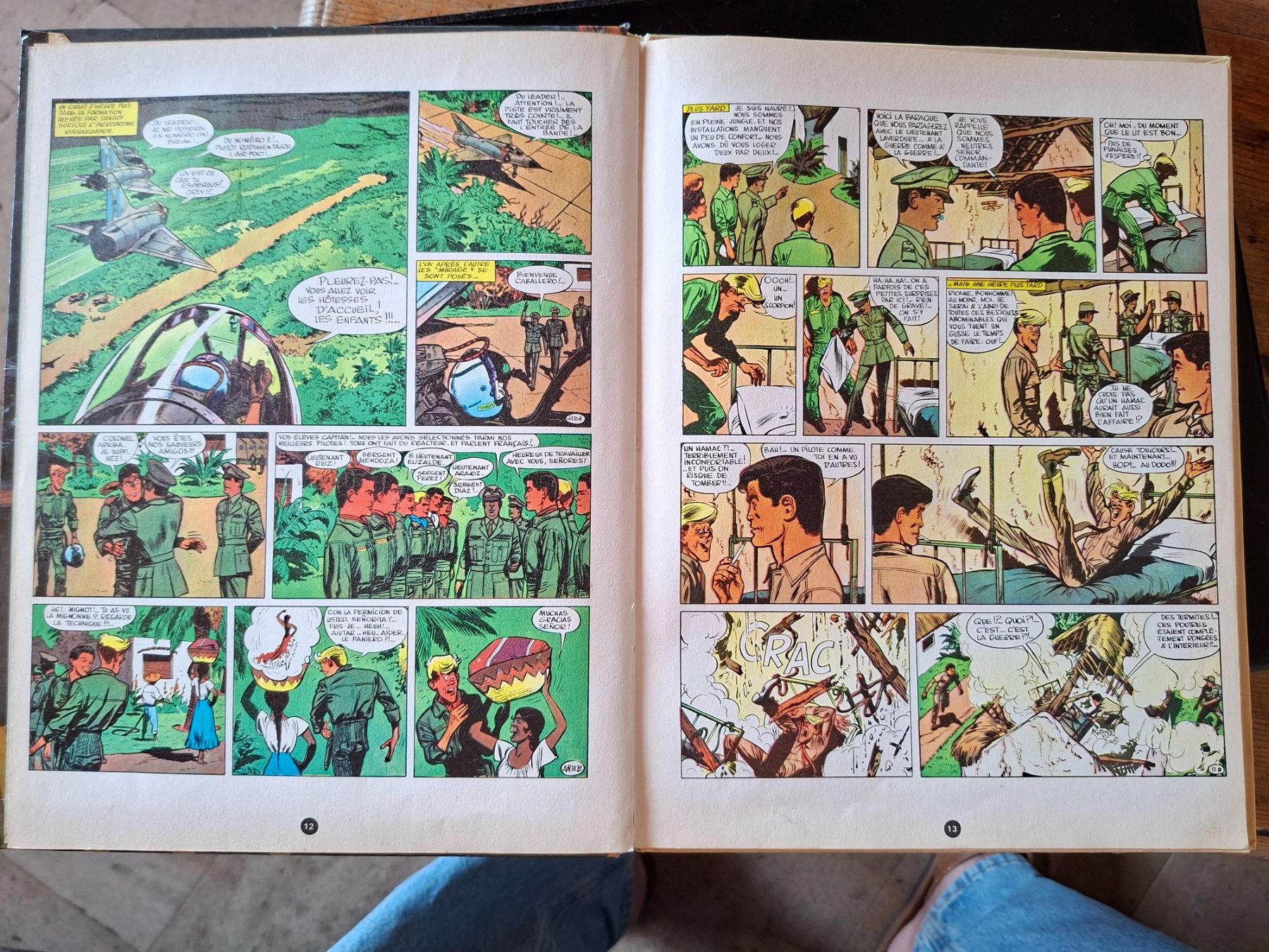 Fumetti: TANGUY ET LAVERDURE N°9 EO  Les anges noirs – Usato da Neuchâtel venduto da skajams 3