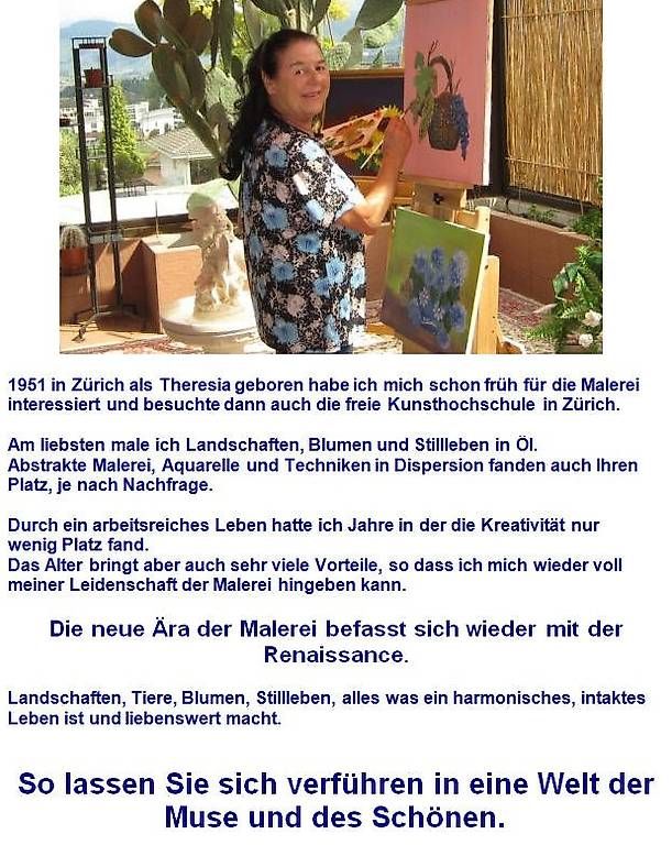 Gemälde: Windböe  Öl auf Leinwand 44 x 56 cm – Neu und originalverpackt aus Eschenbach von Alicekunst 3