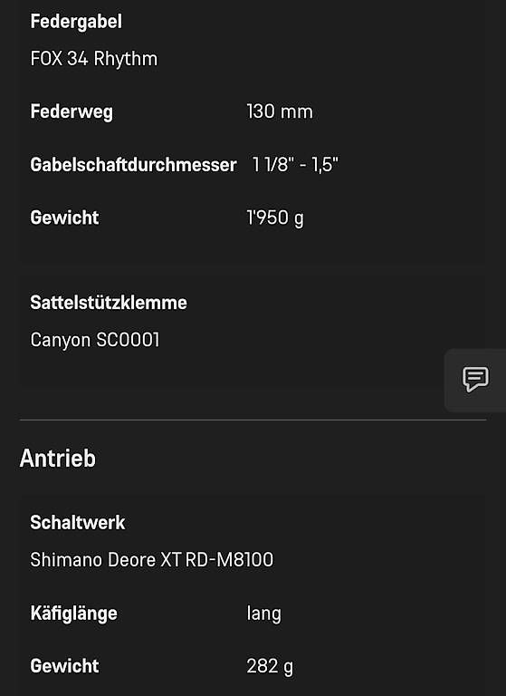 Biciclette: Canyon Neuron Al – Usato da Kastanienbaum venduto da yam_wy8c 3