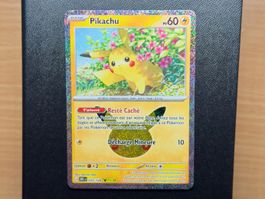 Pikachu (033/128) (11/30) - 30ᵉ Anniversaire - 30C FR