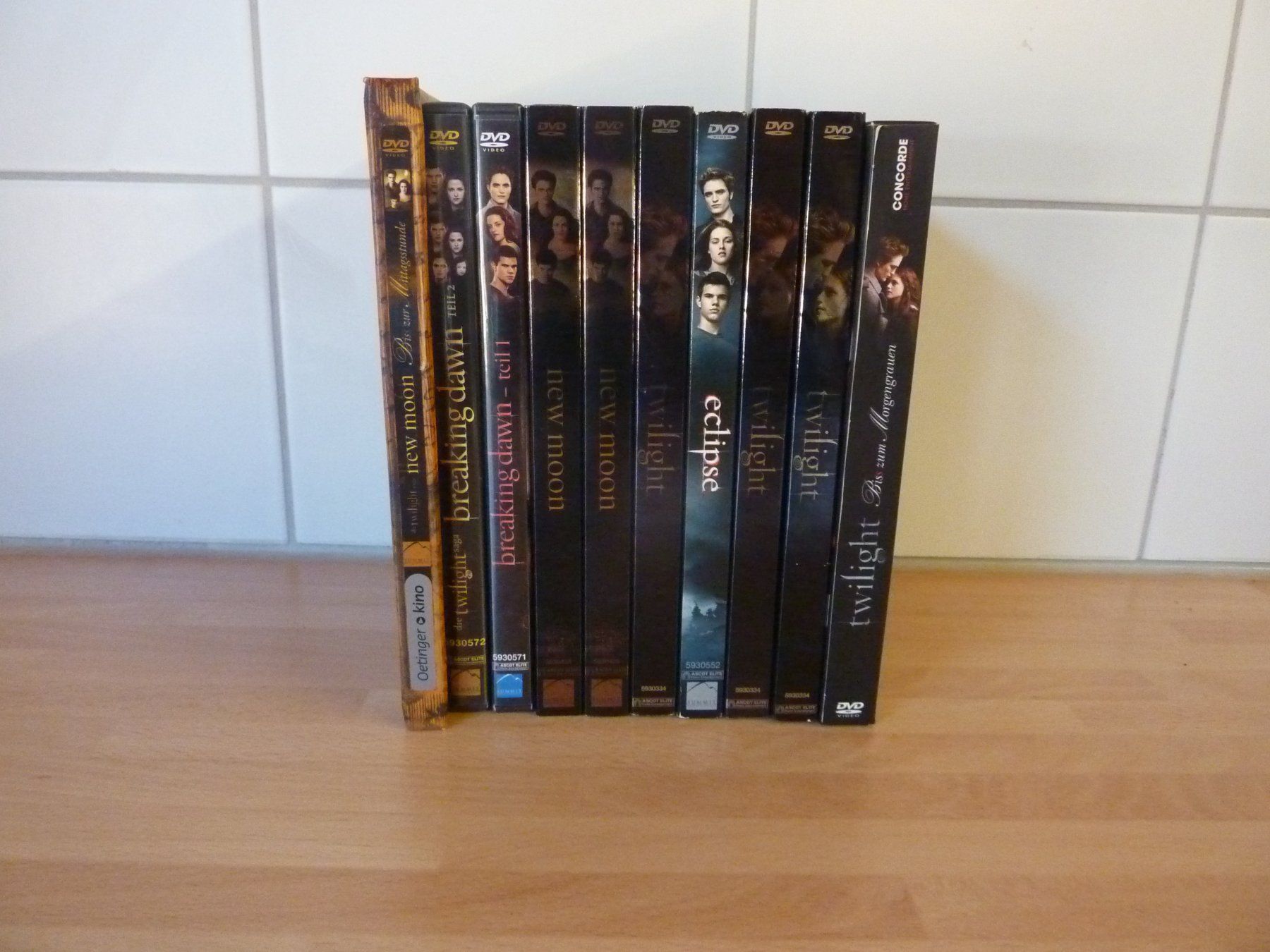 Alle DVDs: Twilight Serie – Gebraucht aus Niederscherli von Zahnd1 2