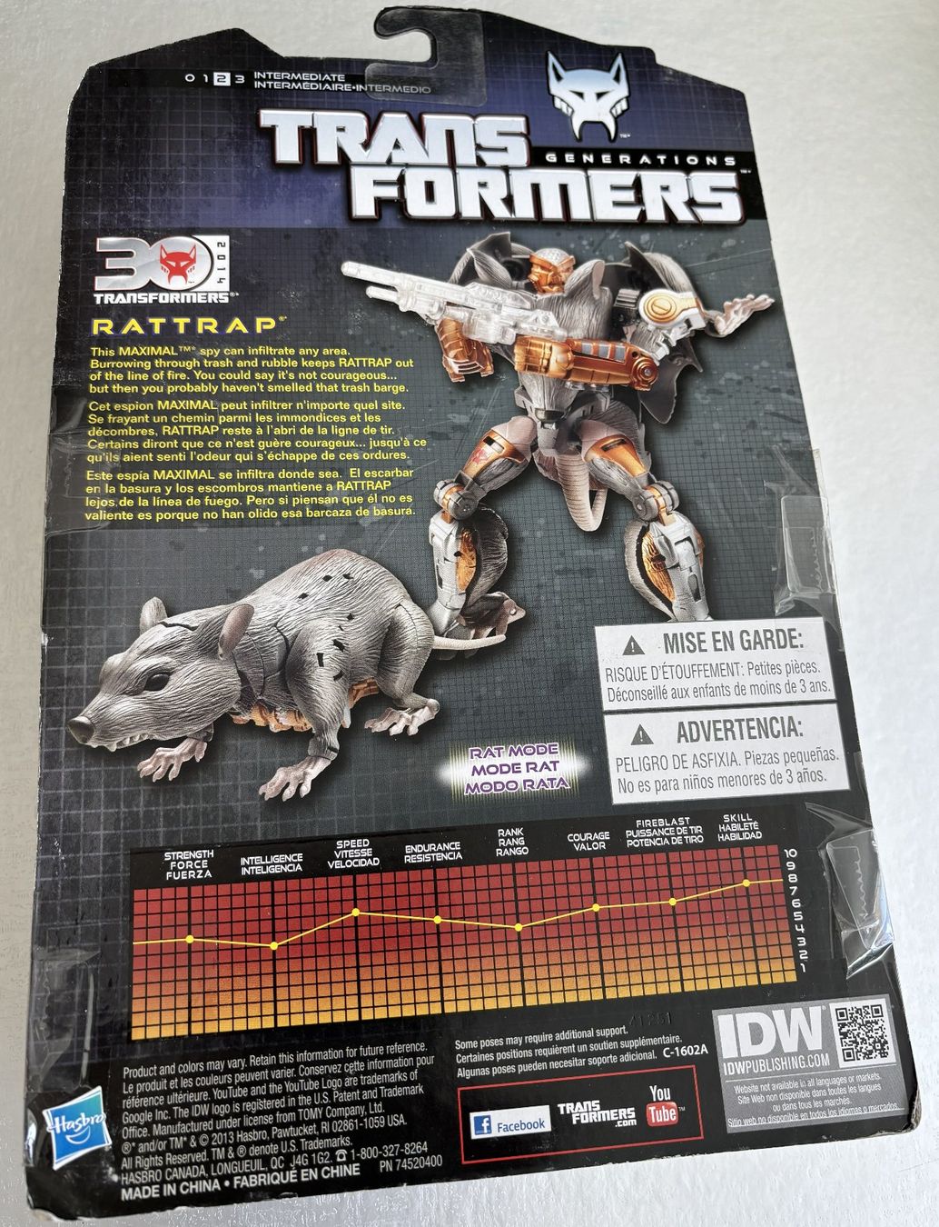 Hasbro Statuette: Transformers Thrilling 30 Rattrap (Deluxe Class) – Nuovo e nell'imballaggio originale da Founex venduto da spf_b7sg 1
