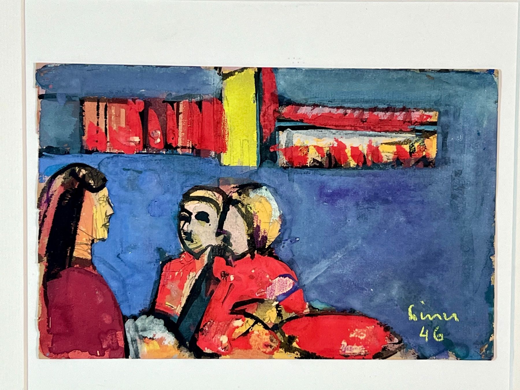 Dipinti: Carl Walter Liner Mischtechnik 1946 – Nuovo (secondo la descrizione) da Vaduz venduto da Unikate-Markt 5