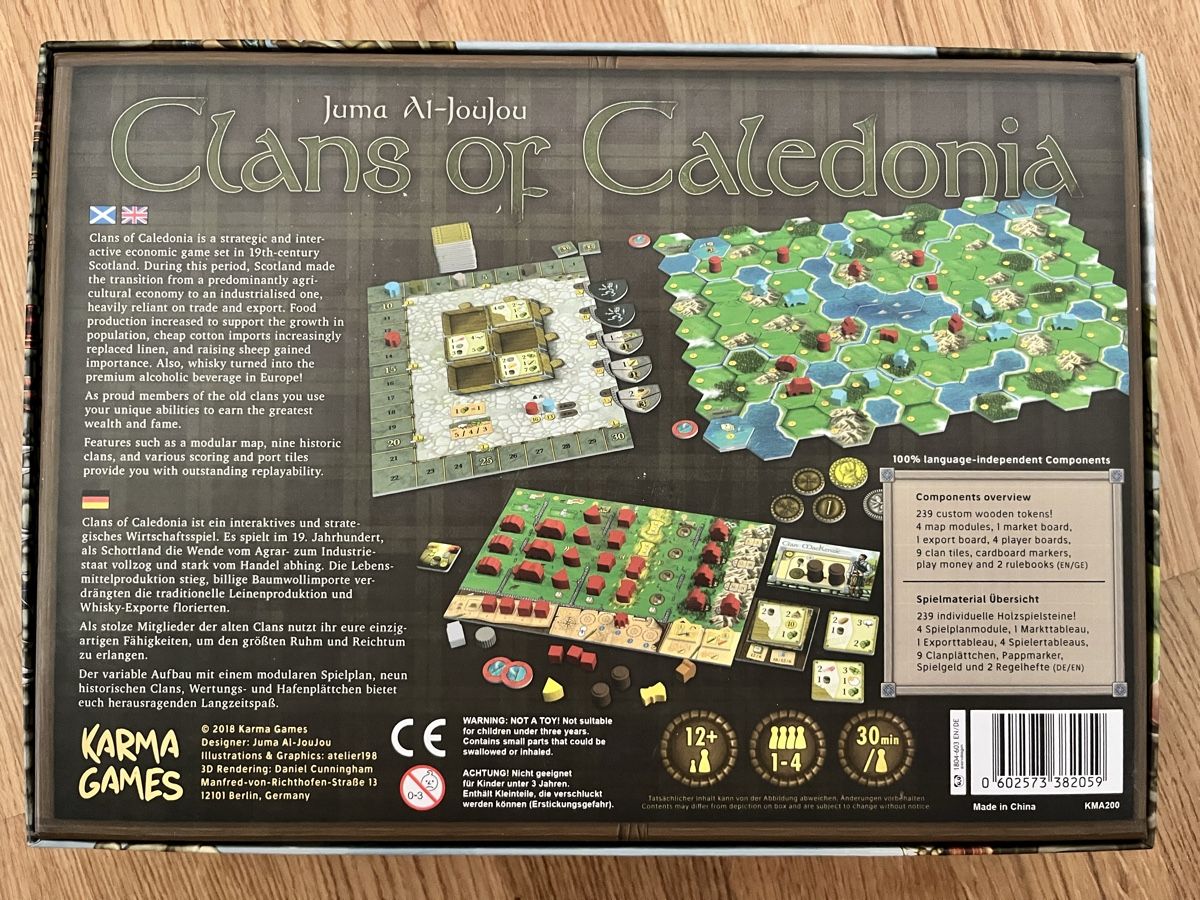 Spiele: Clans of Caledonia – Gebraucht aus Wallisellen von Plankton05 1