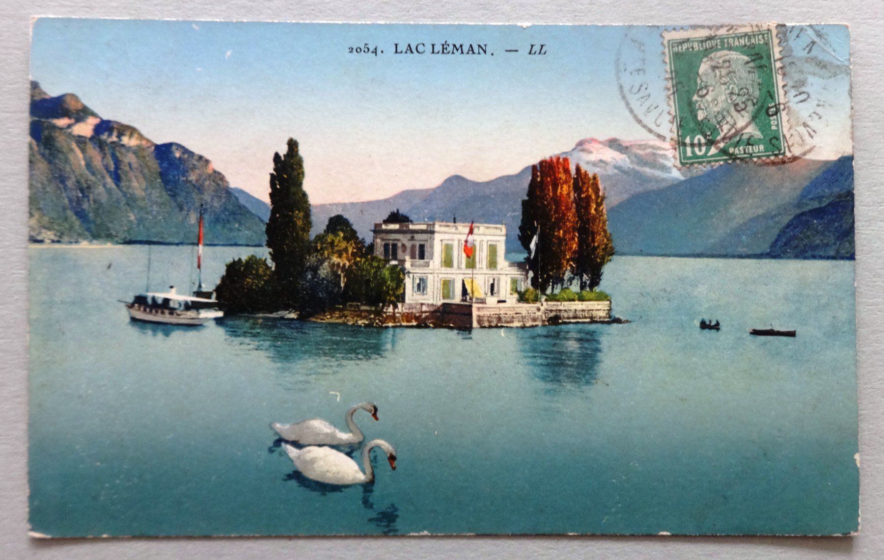 Cartoline postali: Lac Léman – Difettoso da Fétigny venduto da Billy2miny