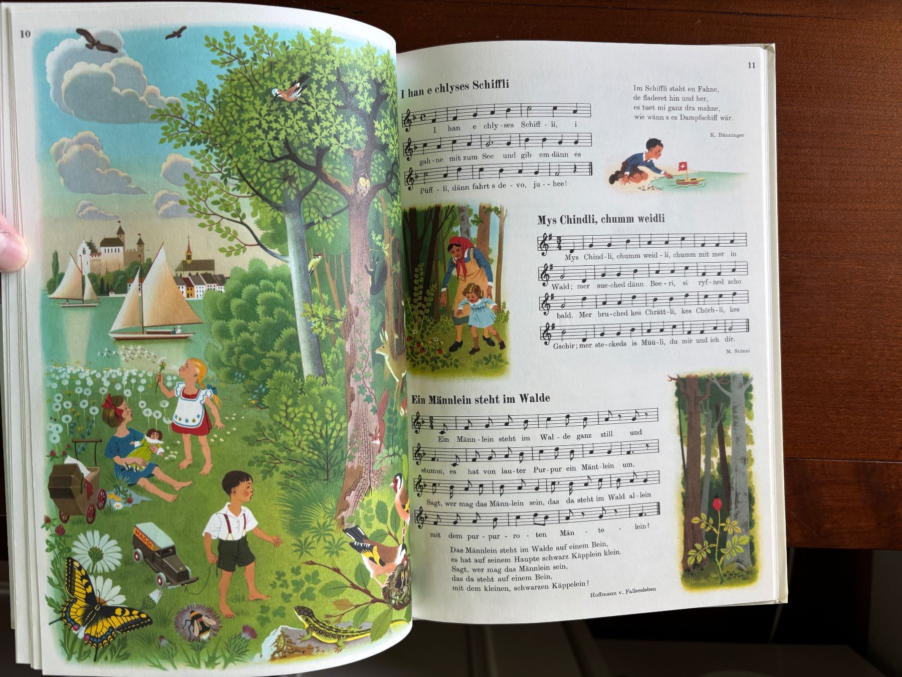 Libri: Chömed Chinde mir wänd singe - Edition HUG 10120 – Usato da THERWIL venduto da Fcbbasel 2