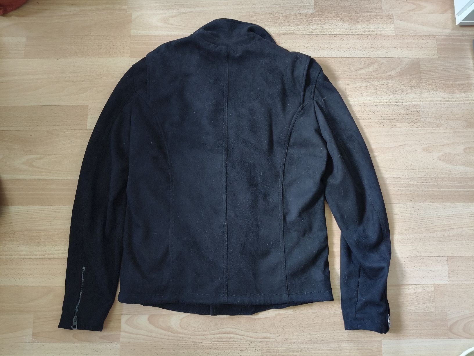 Pull&Bear Giacche: Veste noire style Daim Perfecto Pull&Bear taille L  – Usato da Crassier venduto da Sodomaniak 1
