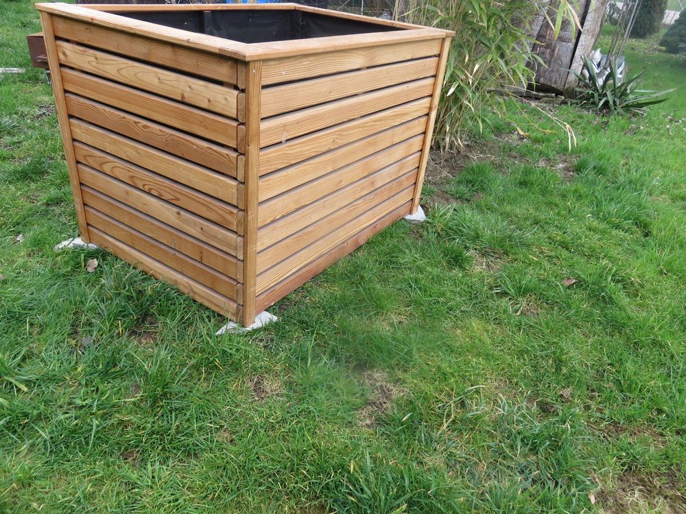 XL 🤩 Hochbeet 100 x50 cmx 80 cm hoch mit Räder,bis Bild 3 Kaufen auf