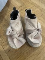 rosa Schuh H&M Gr. 25 mit Reißverschluss 