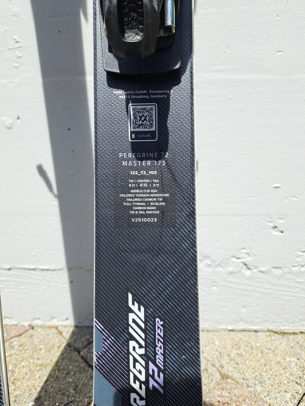 Völkl Sci: Peregrine 72 Master (Allrounder Ski) – Nuovo (secondo la descrizione) da Bürglen UR venduto da cor_btk8 2